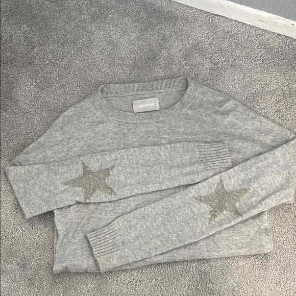 Zadig & Voltaire: Cici patchStar Cashmere: Small